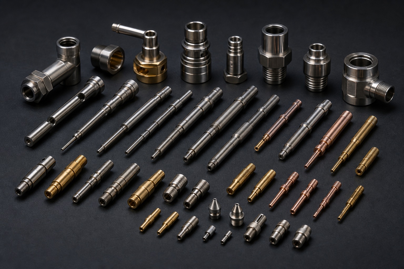 CNC 精密加工: CNC 精密零件形态